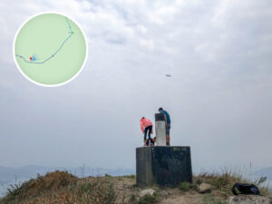 黃牛山 • 標高柱