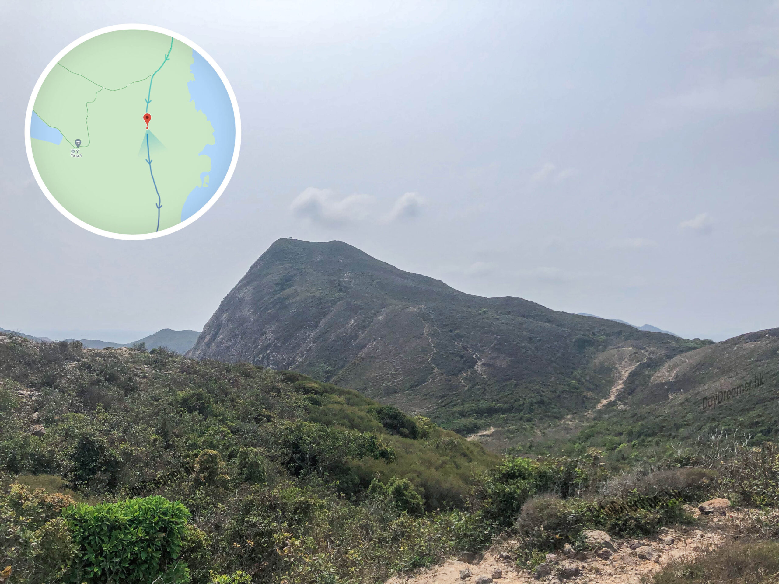 白虎山徑《遠眺 • 白虎山》