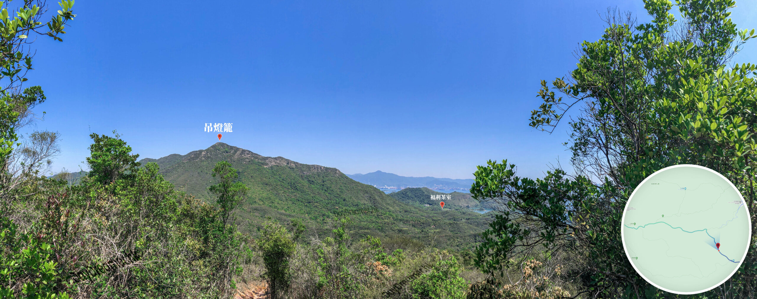 苗三古道 → 船灣淡水湖郊遊徑 • 路段《叄》