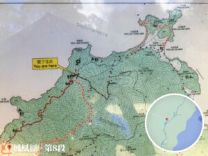 鳳凰徑第8段《狗嶺涌-石壁》 • 地圖資訊牌《叁》