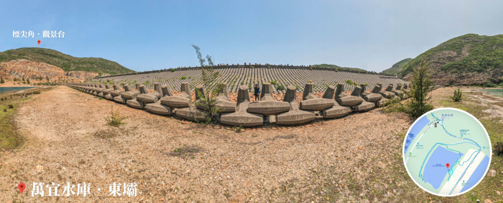 防波堤 • 錨形石堤《全景 2》