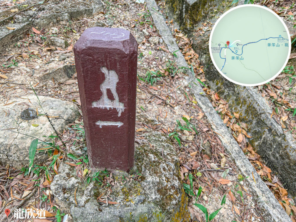 龍欣道《麥理浩徑 • 石刻路標》