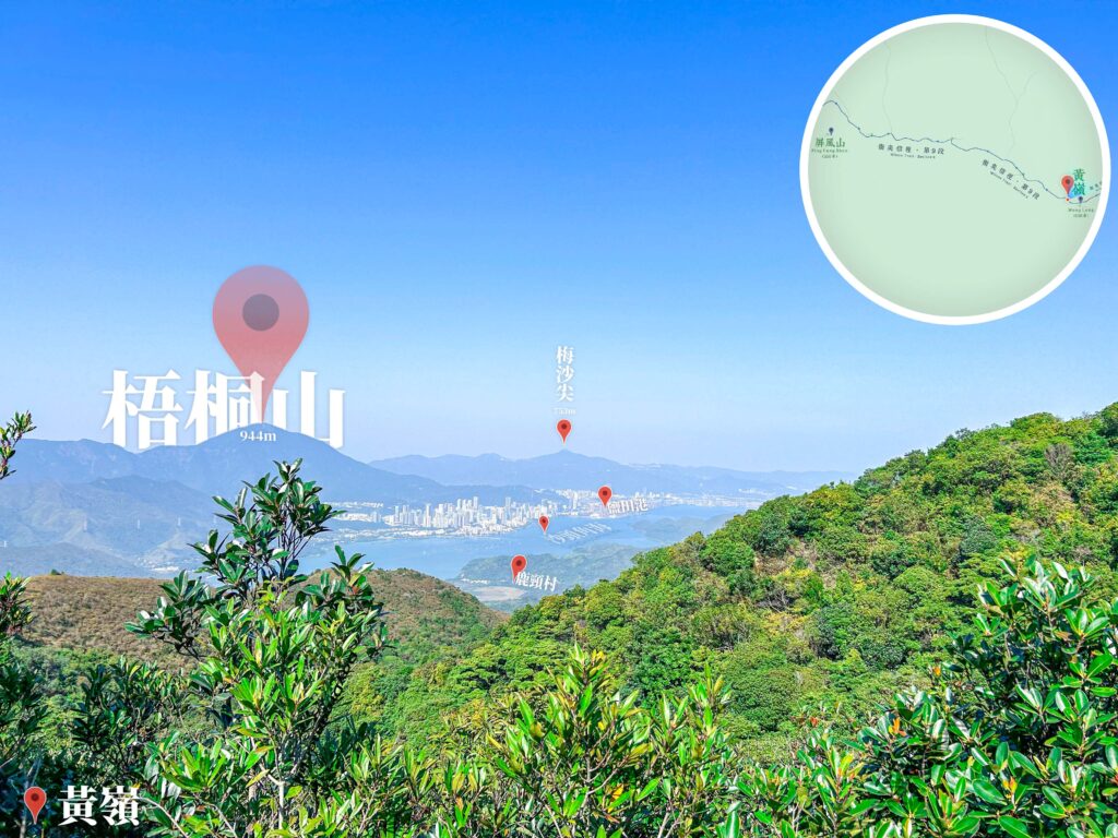 黃嶺《遠眺 • 梧桐山》