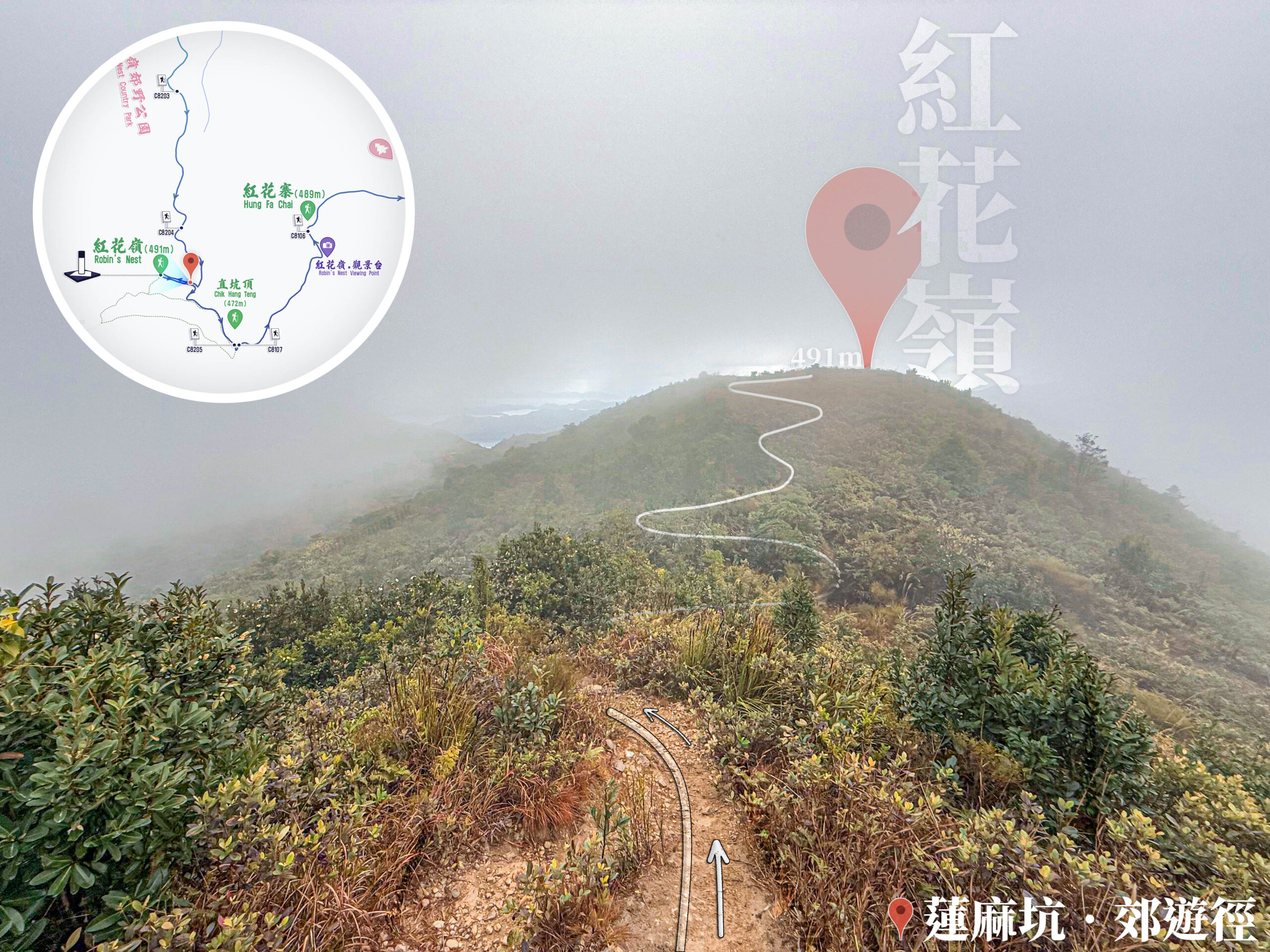 紅花嶺 • 登山入口《叄》