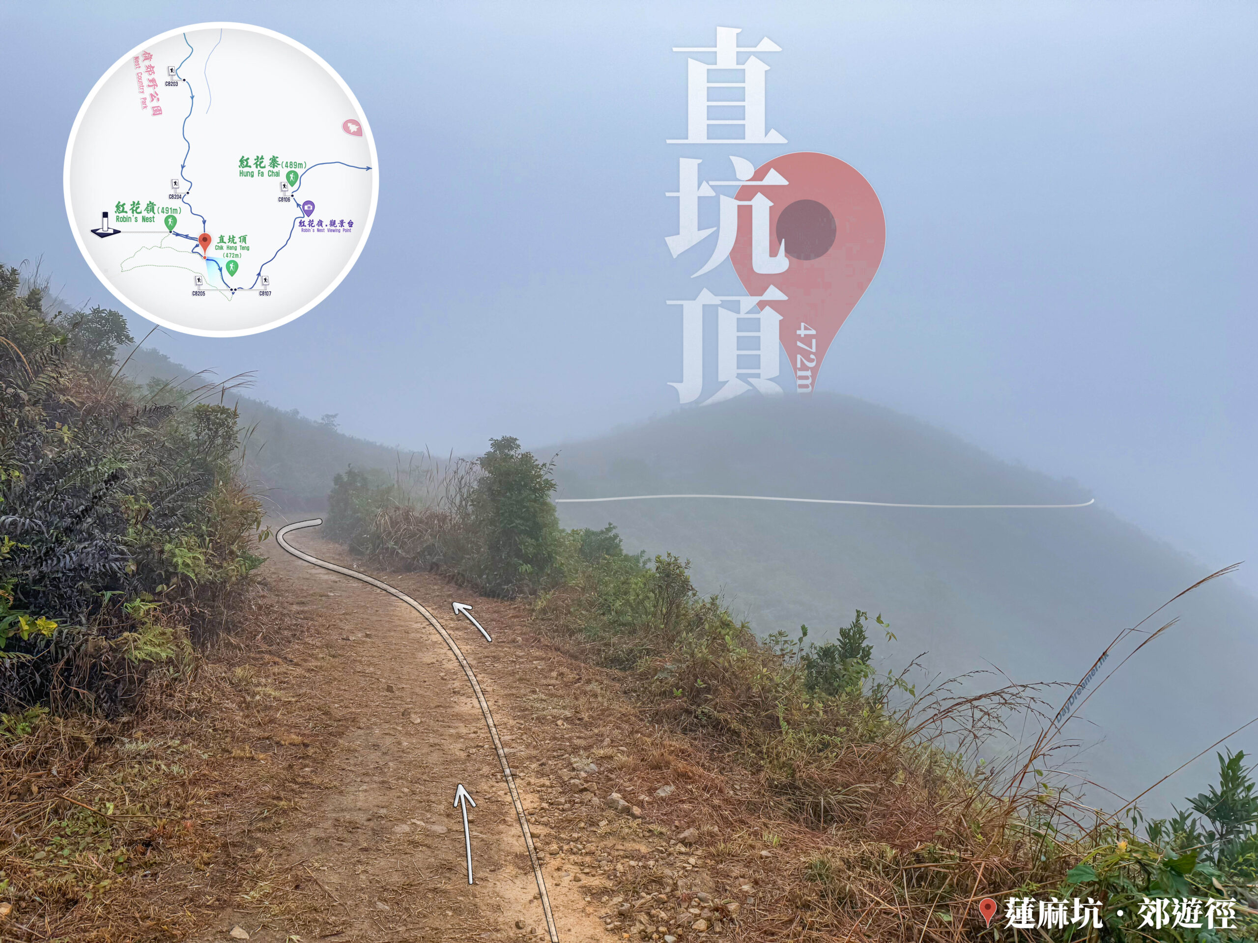 遠望 • 直坑頂