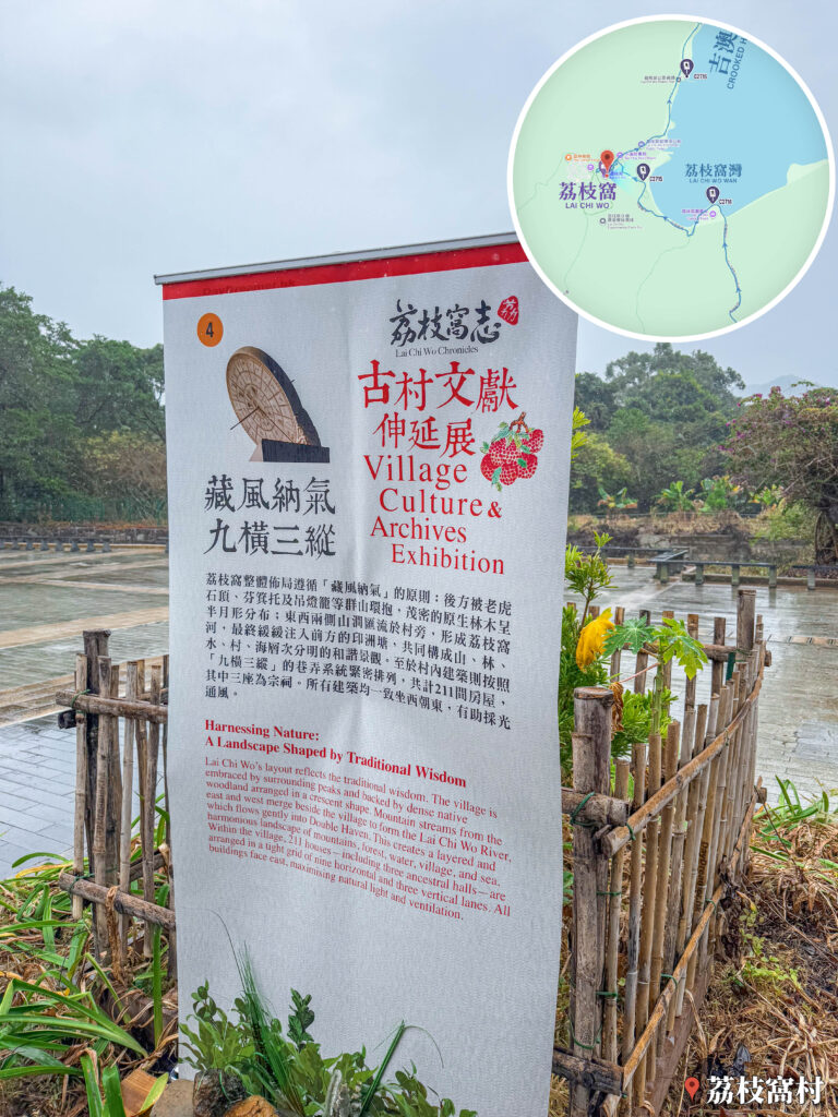 遊覽資訊板《藏風納氣 • 九橫三縱》