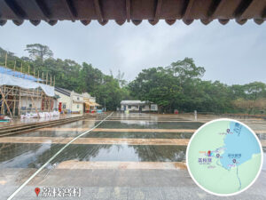 荔枝窩 • 廣場《涼亭》｜下雨天